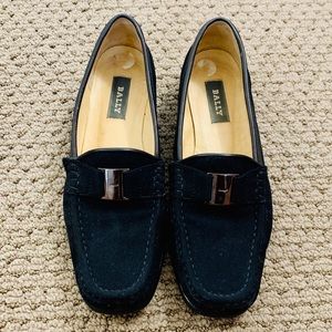 Vintage Tempest Bally Suede Loafers Size 6.5